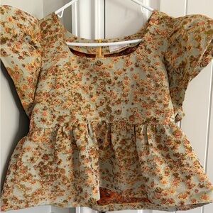 Lizard Thicket Floral Patterned Top
